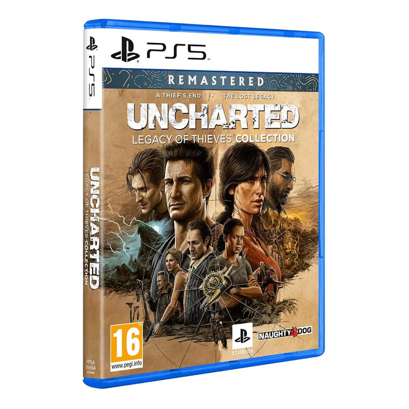 Uncharted - Legacy of Thieves Collection Game - PlayStation 5 - لعبة